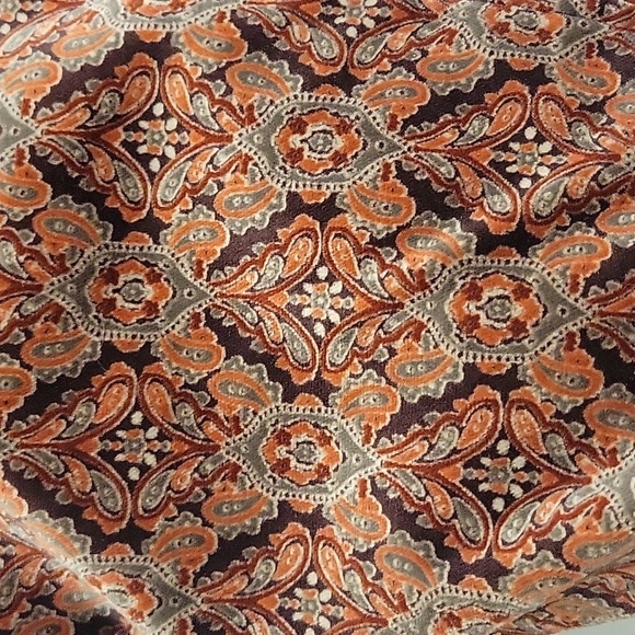 Beebop and Wally jacket, burgundy and dark orange colors, small - Picture 3 of 4